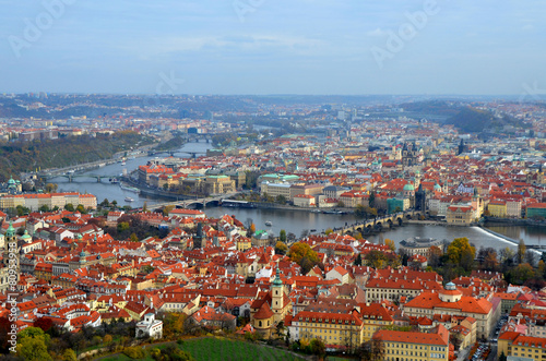 Panoramic view, Prague