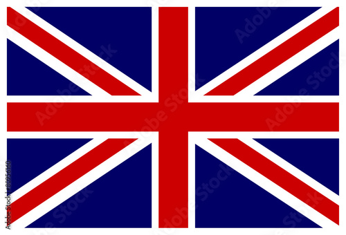 England Flagge UK mit richtigen RGB-Werten