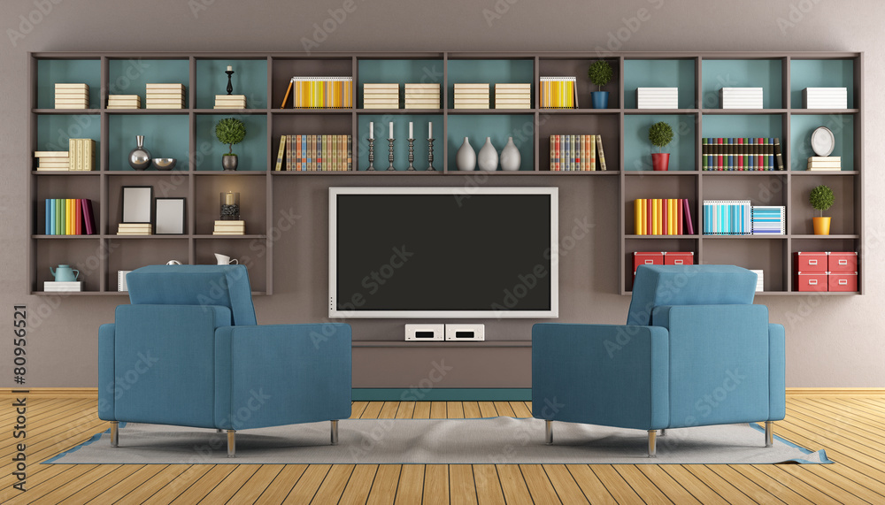 Modern lounge with tv unit Modern lounge with tv unit