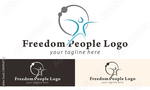 People  Logo Vector Design