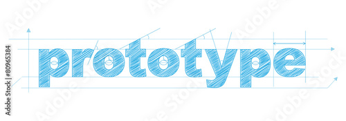 PROTOTYPE icon (creativity innovation business ideas) photo