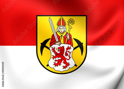 Flag of Kerkrade, Netherlands. photo