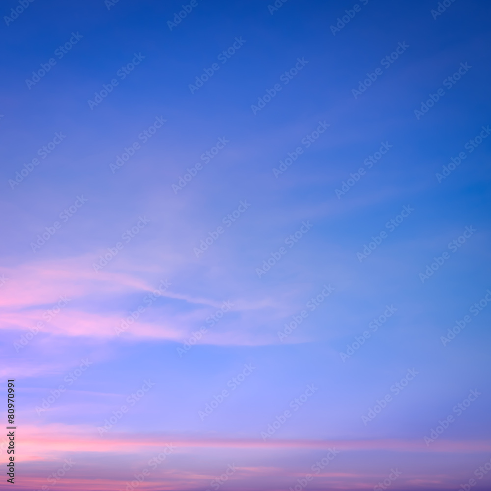 Abstract colorful sky background
