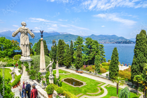 Isola Bella Blick auf Lago Maggiore