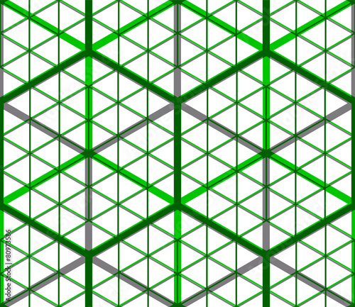 Colored abstract interweave geometric seamless pattern, EPS10. B