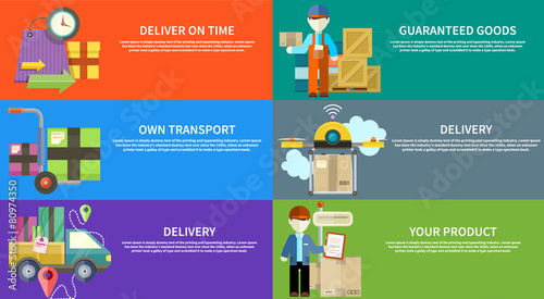 Concept of services in delivery goods