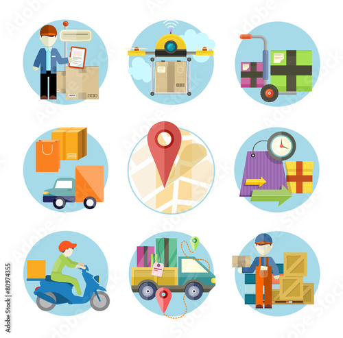 Concept of services in delivery goods