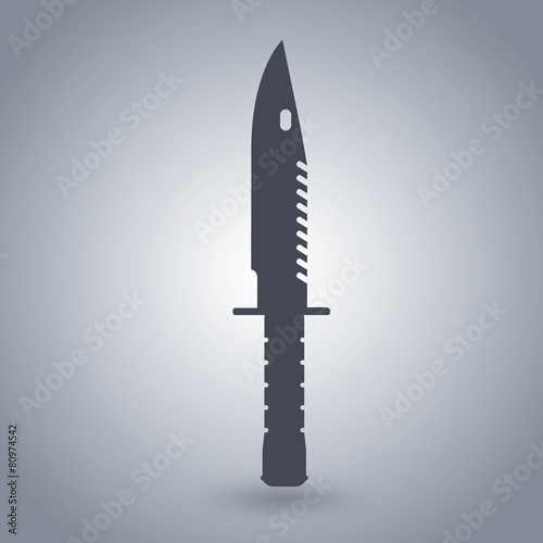 Bayonet M9 Knife Icon photo