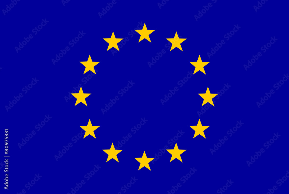 Europäische Union Flagge Europäische Union Flagge