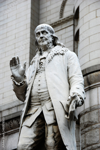 Benjamin Franklin statue in Washington DC
