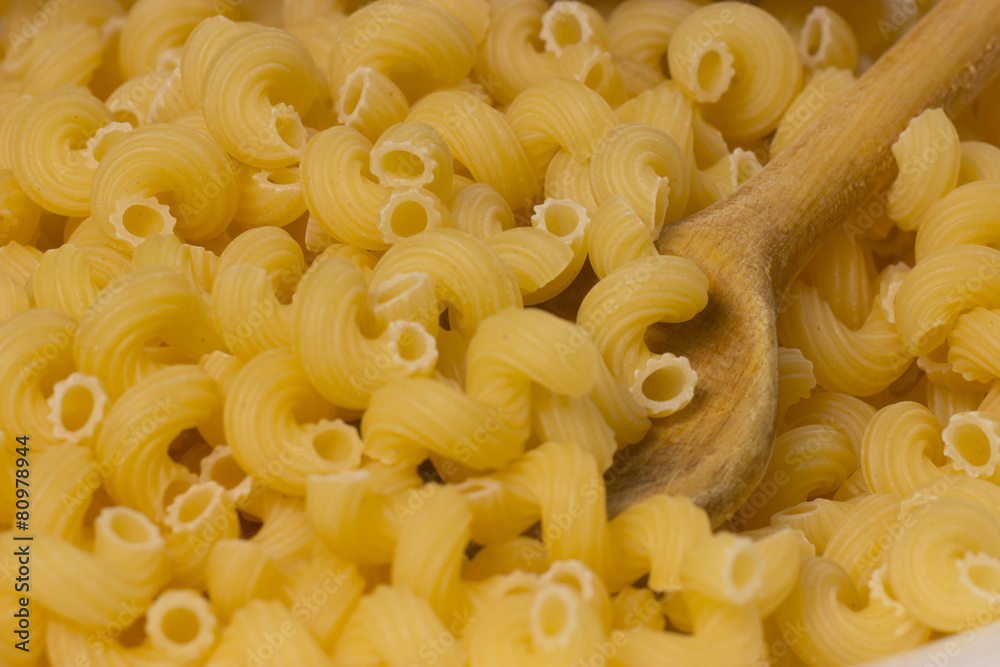 Twisted pipe pasta