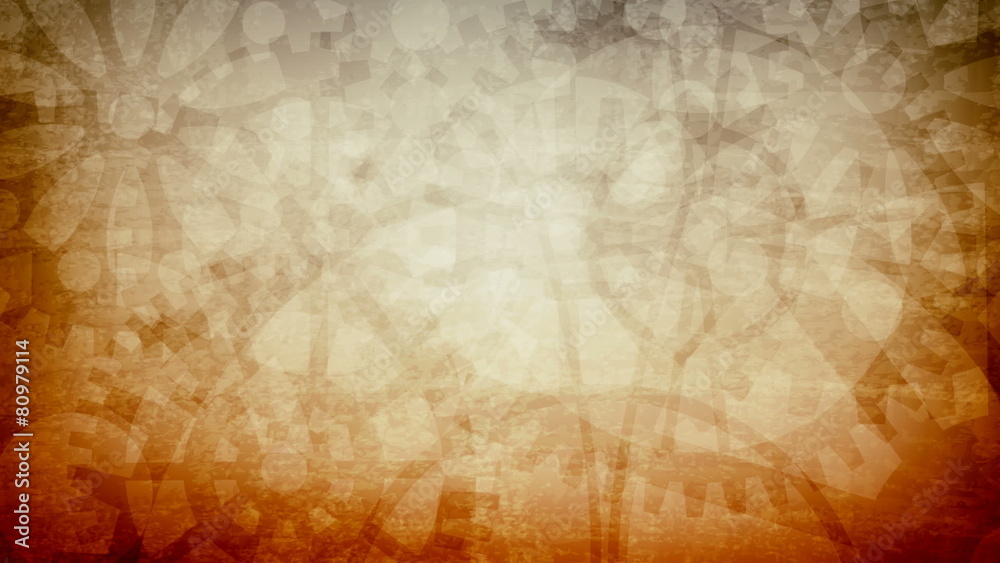 grungy loop background with rotating gears