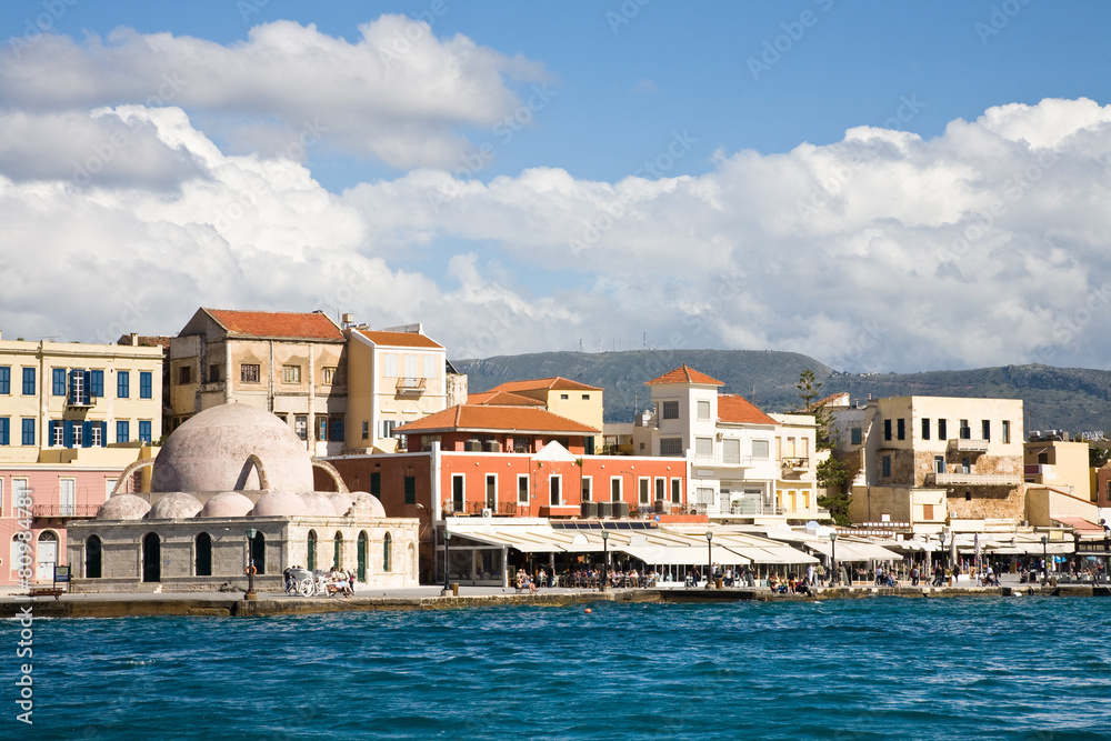 Chania harbor, Crete