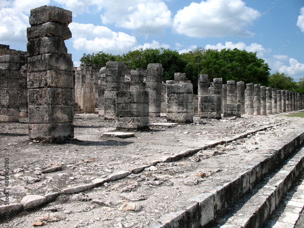 Mayan Temple at Chichen Izta, Mexico