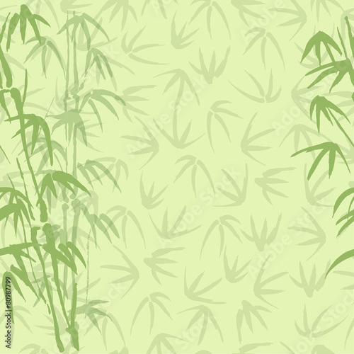 Fototapeta Naklejka Na Ścianę i Meble -  Abstract seamless background with bamboo