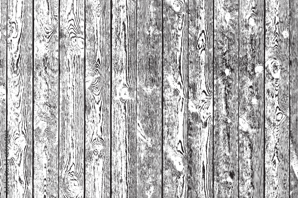 Naklejka premium Knotted Planks Background