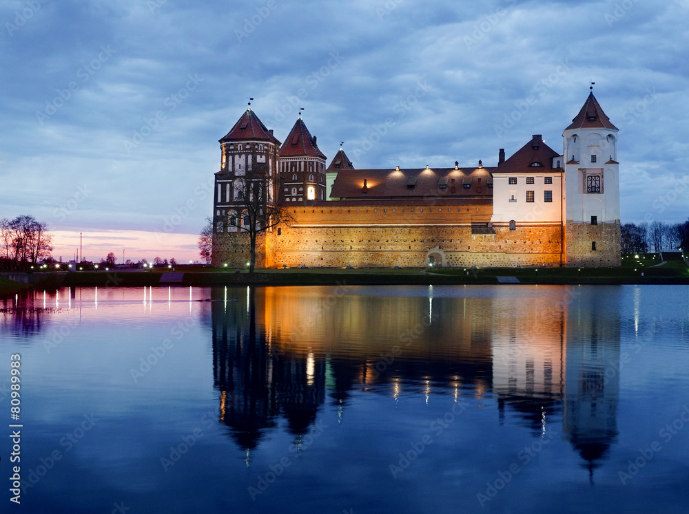 Mir Castle, Minsk region, Belarus