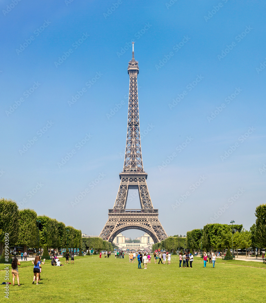 Fototapeta premium Eiffel tower in Paris