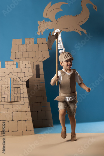 medieval knight child
