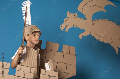 medieval knight child