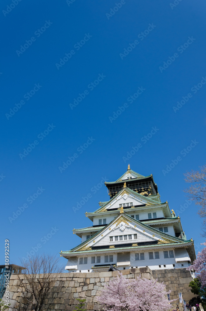 春の大阪城 春の大阪城
