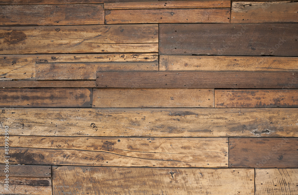 Obraz premium Closeup old wood texture wall
