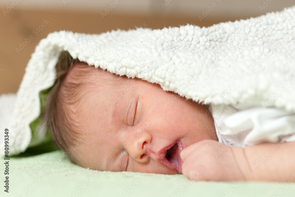 Obraz premium newborn baby