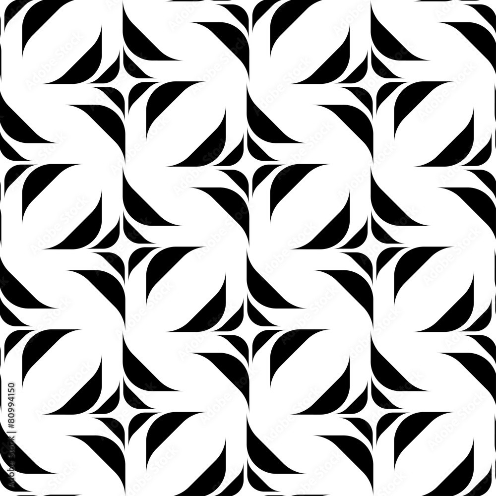 Black and white geometric seamless pattern, abstract background. Black and white geometric seamless pattern, abstract background.