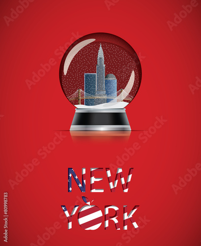 New York snow globe