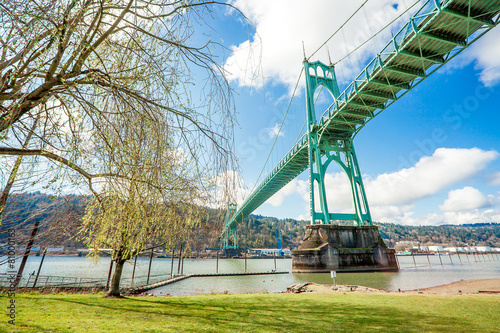 St. Johns Bridge in Portland Oregon