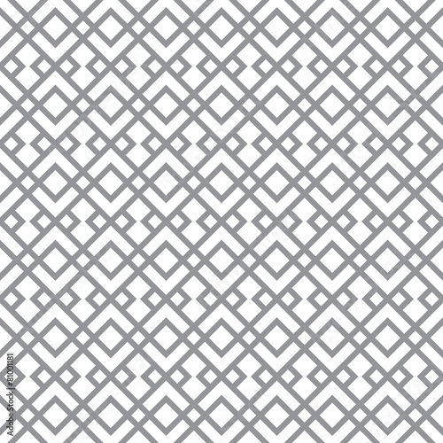 Abstract Art Deco White & Gray Light Decor Pattern