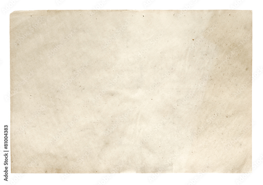 old paper isolated on white background old paper isolated on white background