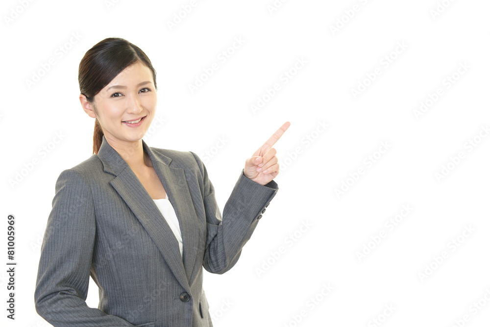 笑顔の女性 笑顔の女性