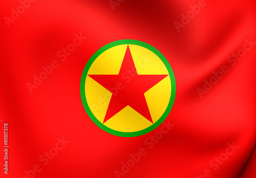 Flag of Kurdistan Workers' Party photo