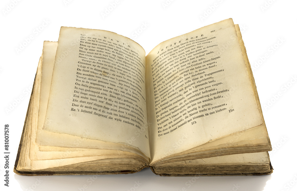 Obraz premium very old book