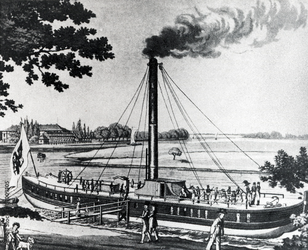 Samolepka Steamship Prinzessin Charlotte Von Preussen (1818)
