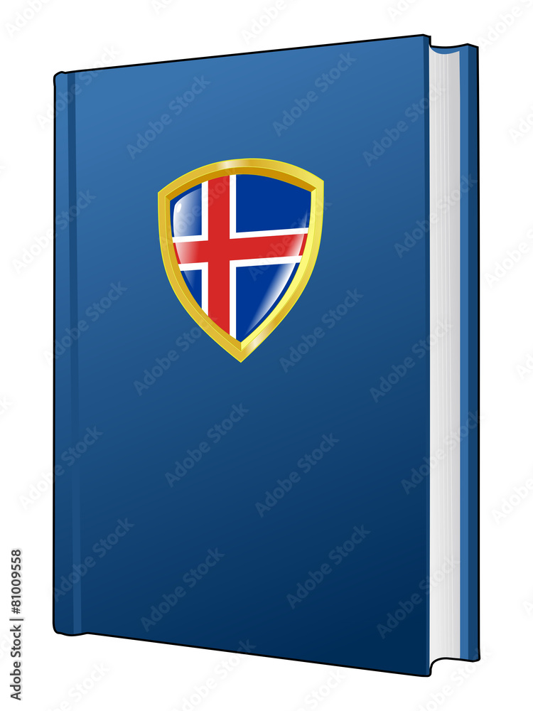 Fototapeta premium constitution of Iceland