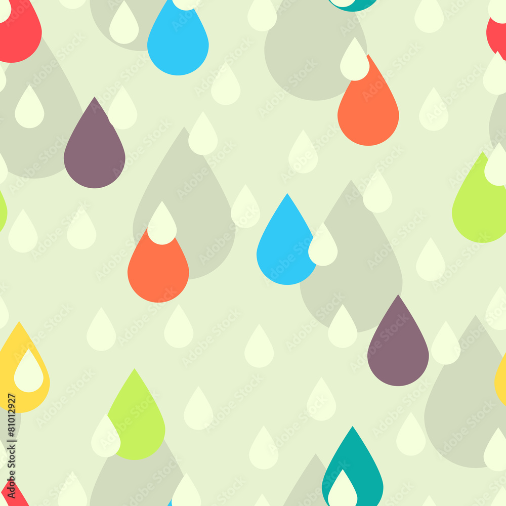 Seamless Abstract Colorful background with drops Seamless Abstract Colorful background with drops