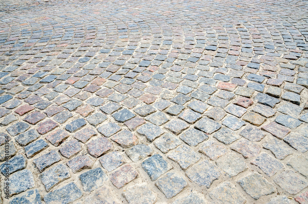 Fototapeta premium Pavement of paving stones