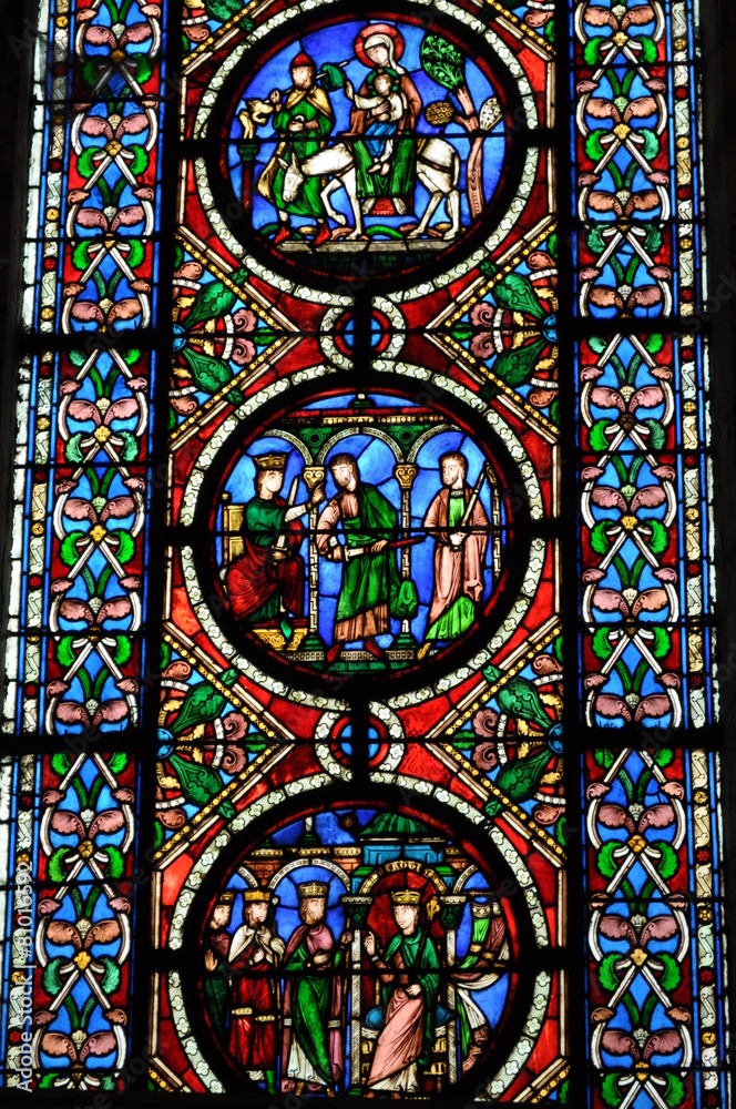 Basilique de Saint-Denis - vitraux