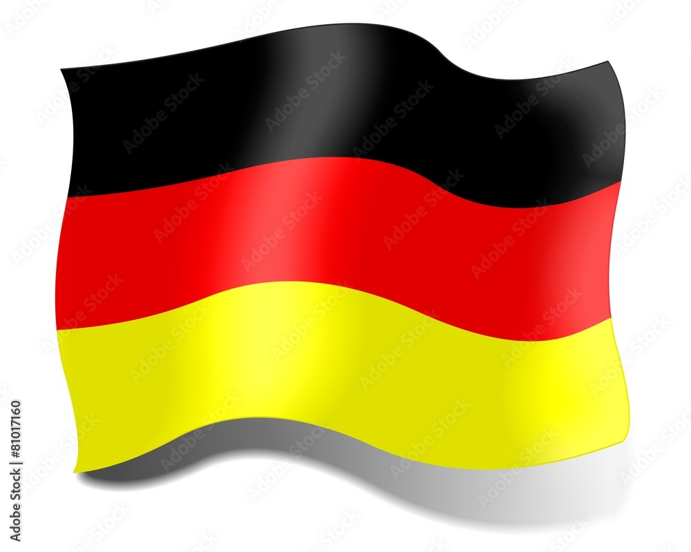 Naklejka premium Flag of Germany