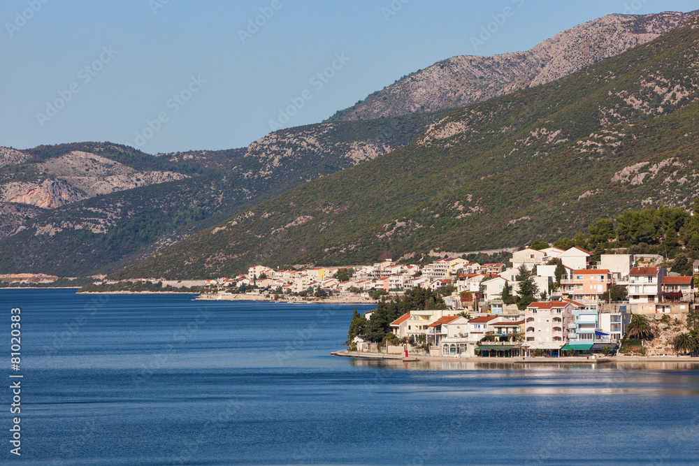Croatia coastal town
