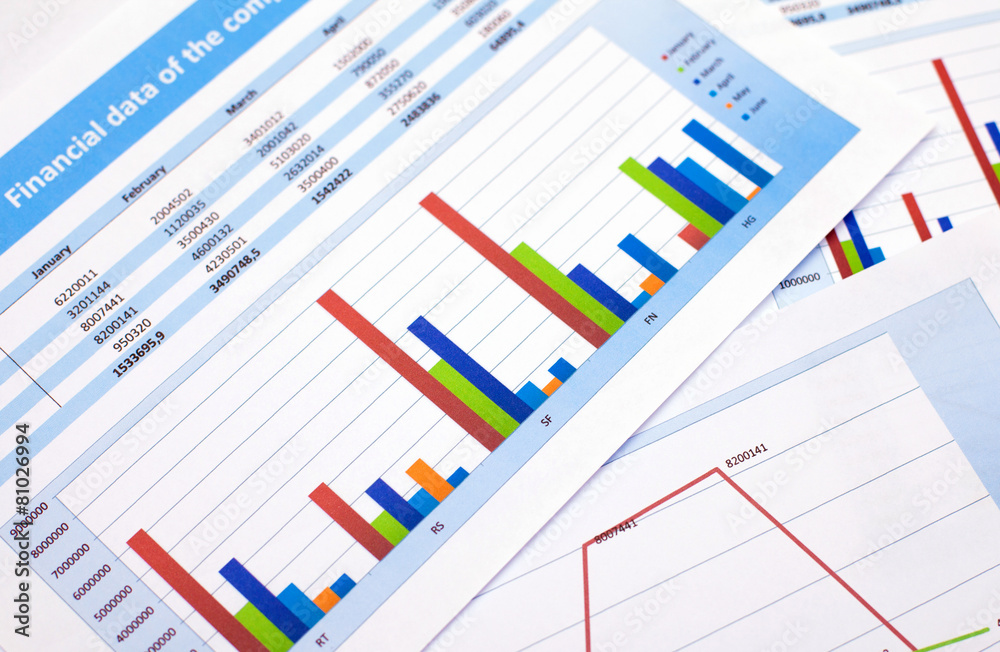 Business document. Finance data Business document. Finance data