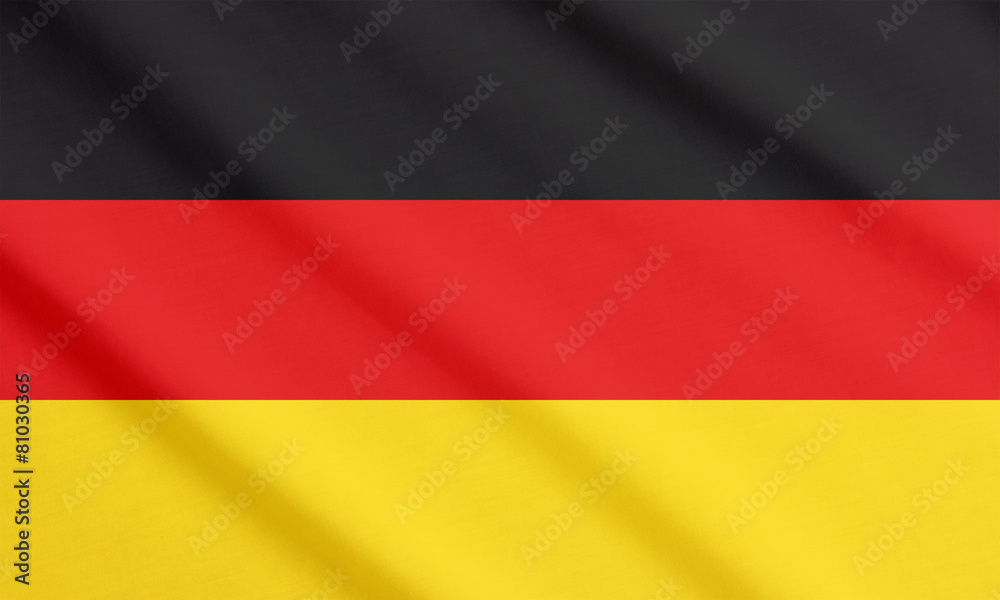 Obraz premium German flag waving