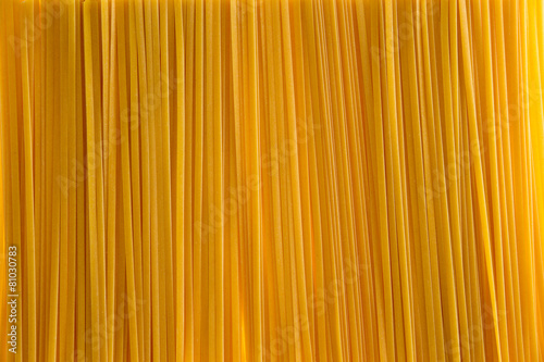 Full frame background of fettuccine pasta