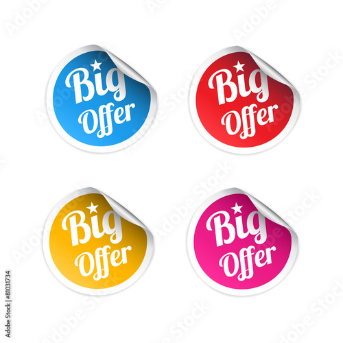 Big Offer Stickers