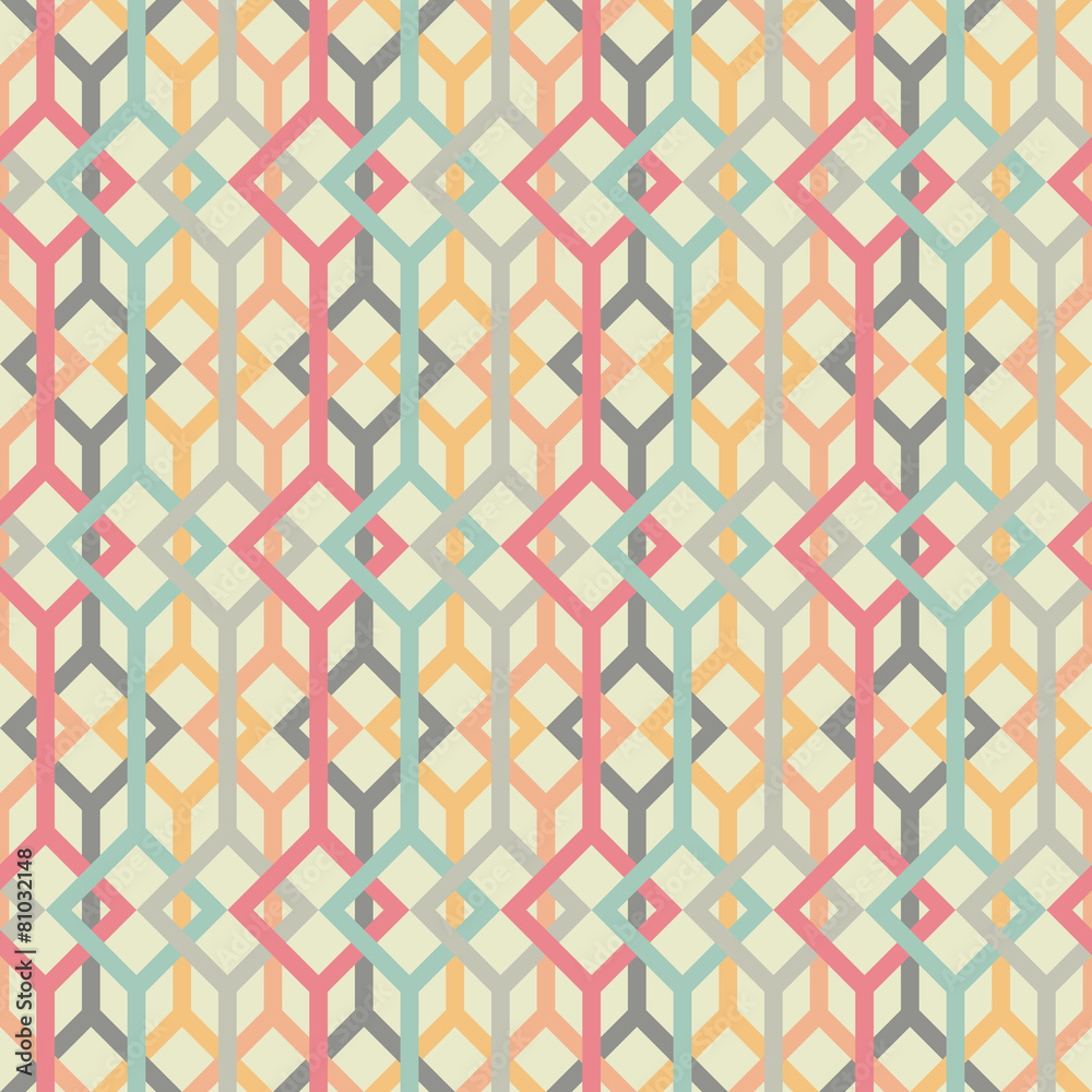 Abstract background with lines and squares. Seamless vector patt Abstract background with lines and squares. Seamless vector patt