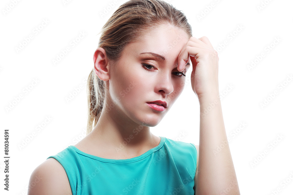 Sad woman