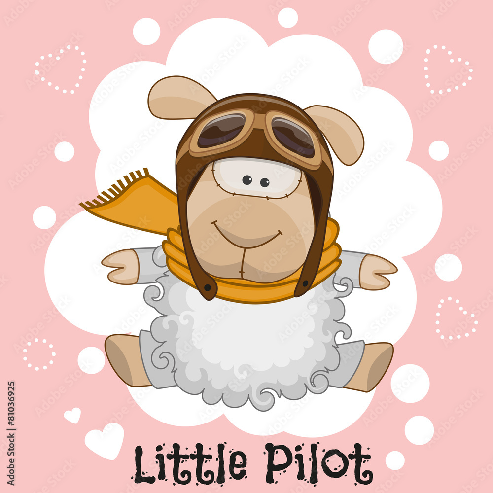 Fototapeta premium Little Pilot