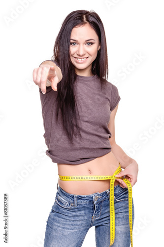 Weight loss concept - Stock Image
